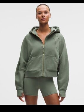 Lululemon cropped scuba hoodie